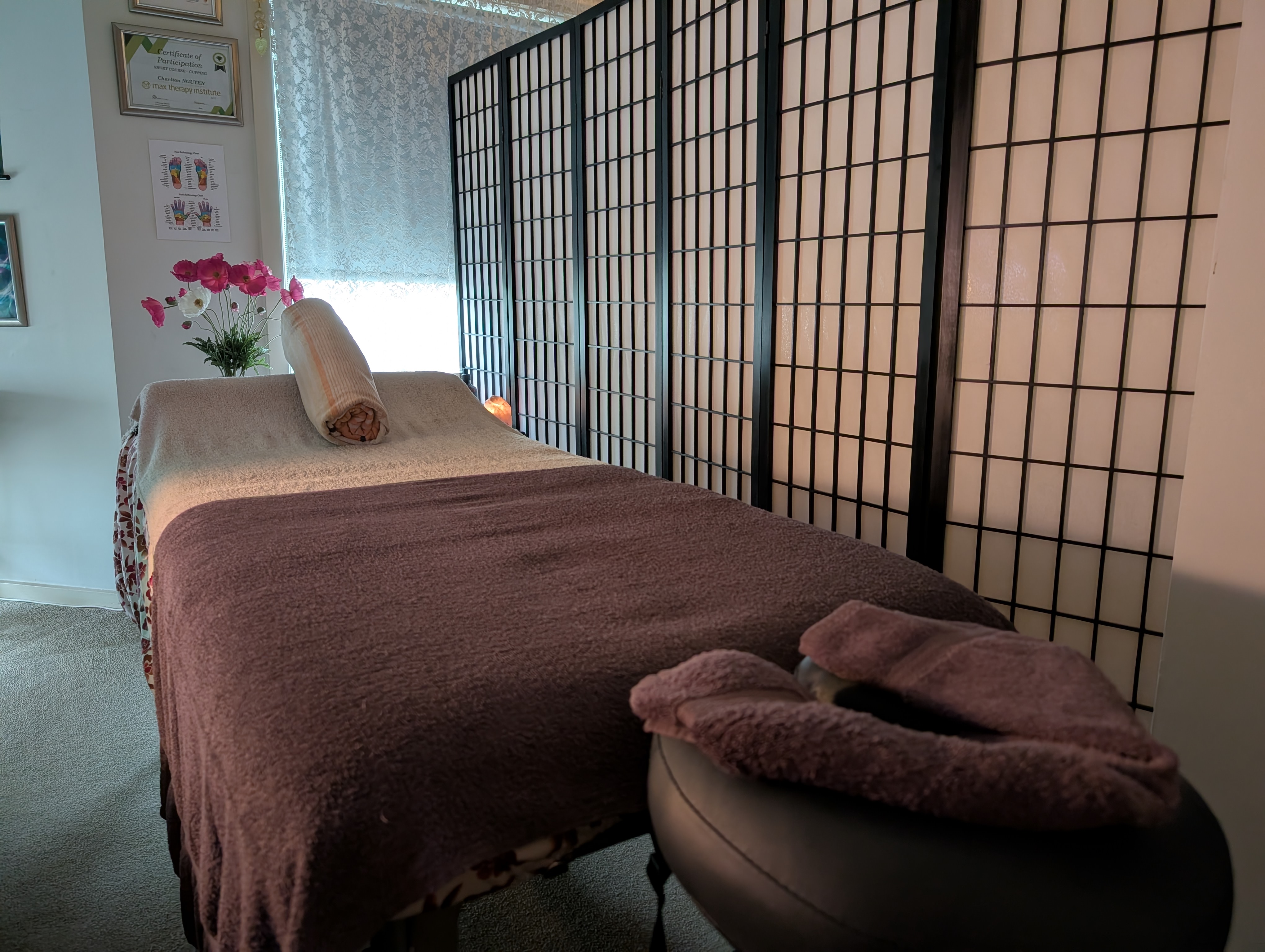 Professional massage studio